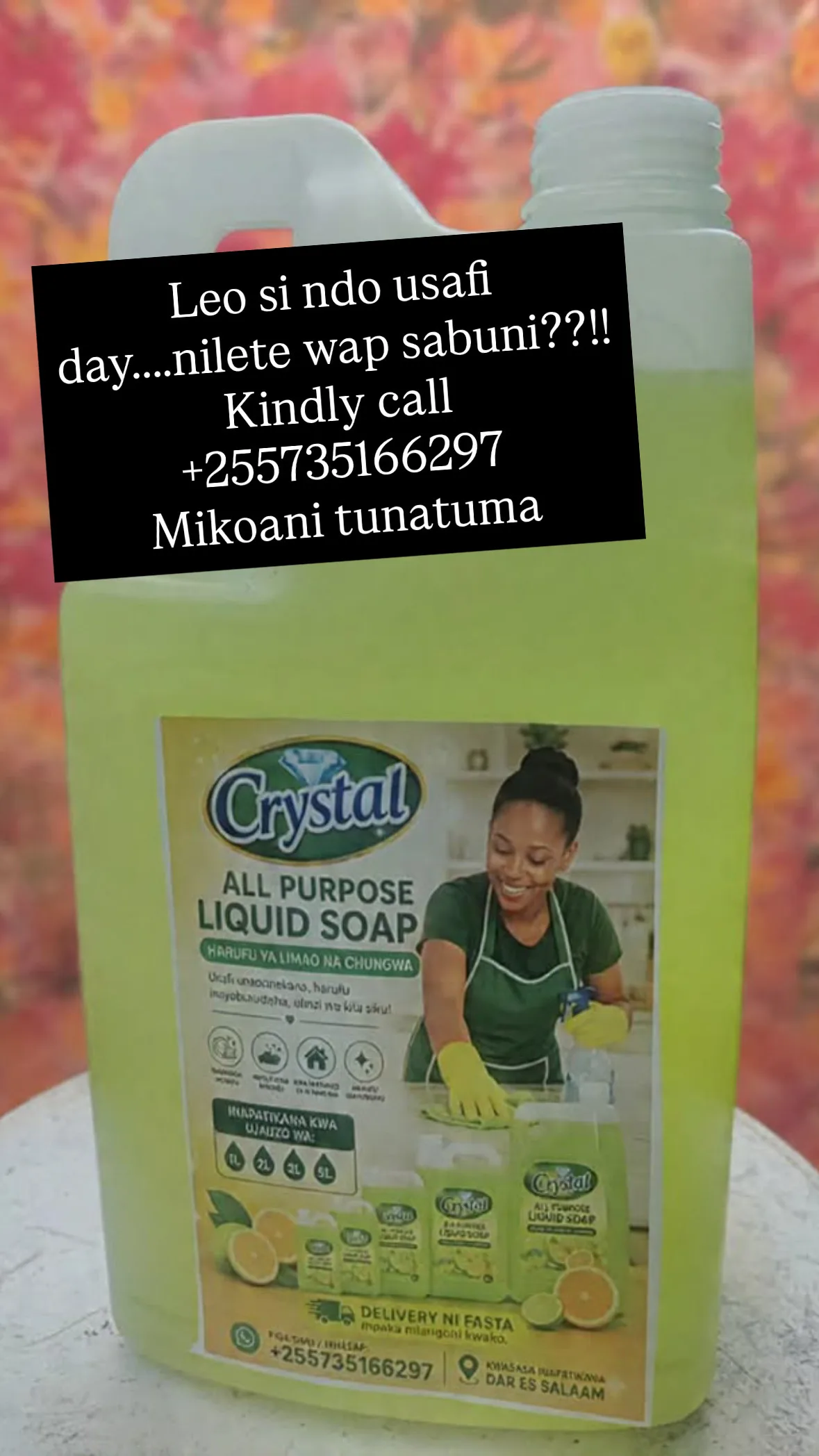 Crystal Liquid Soap