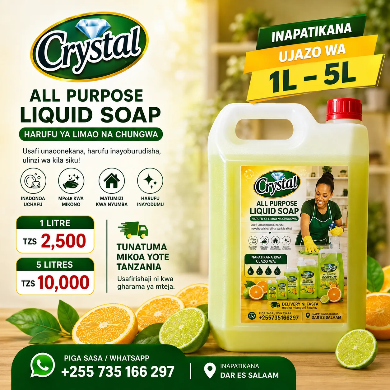 Crystal Liquid Soap