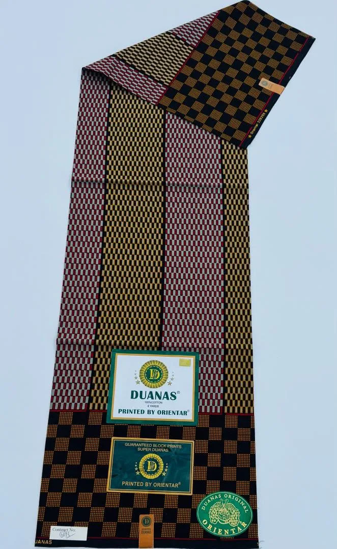 Duanus Og Cotton 6 Yard Pande Tatu
