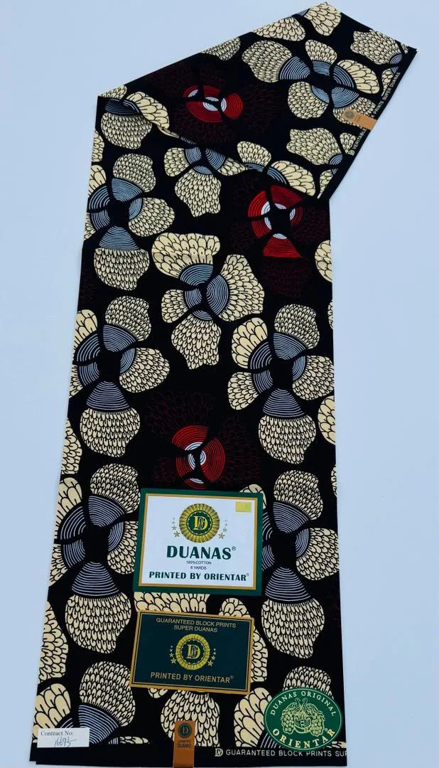 Duanus Og Cotton 6 Yard Pande Tatu