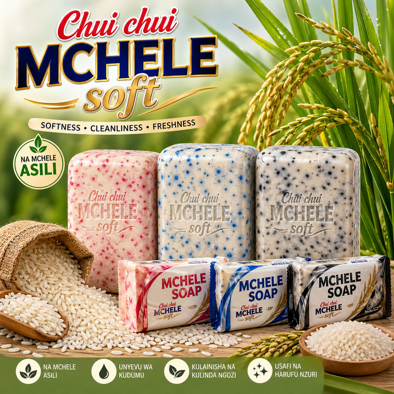 Chuichui Mchele soft soap