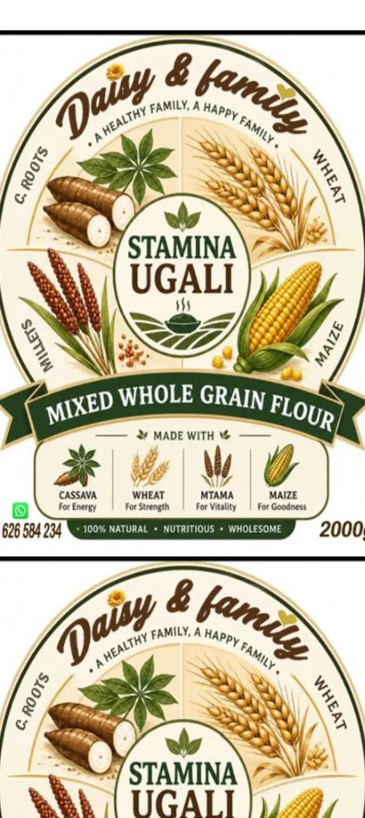 Stamina Unga Lishe Wa Ugali/Uji